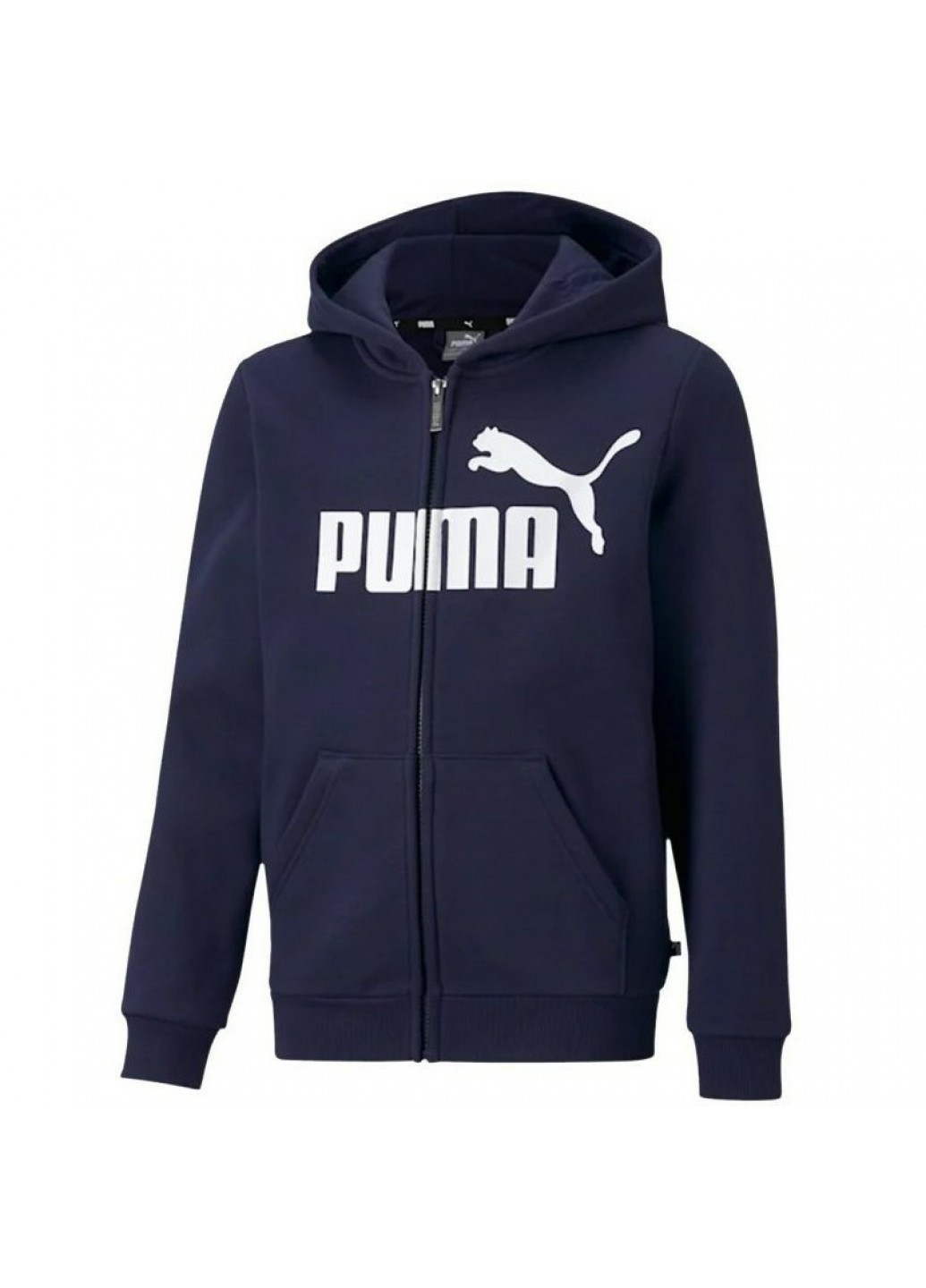 Толстовка Puma ess big logo fz hoodie fl b (265216253)
