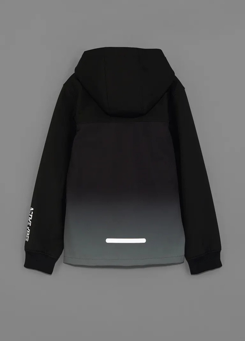 Черная демисезонная куртка для мальчика 8525 146 см черный 62116 H&M