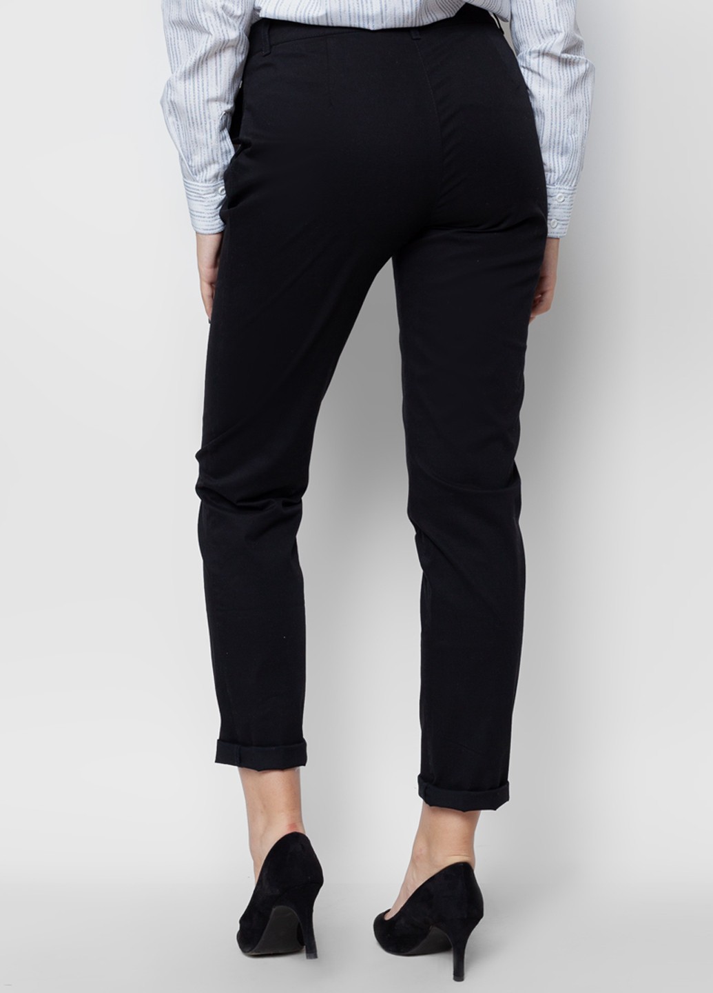 Темно-синие кэжуал демисезонные классические брюки Arber Woman