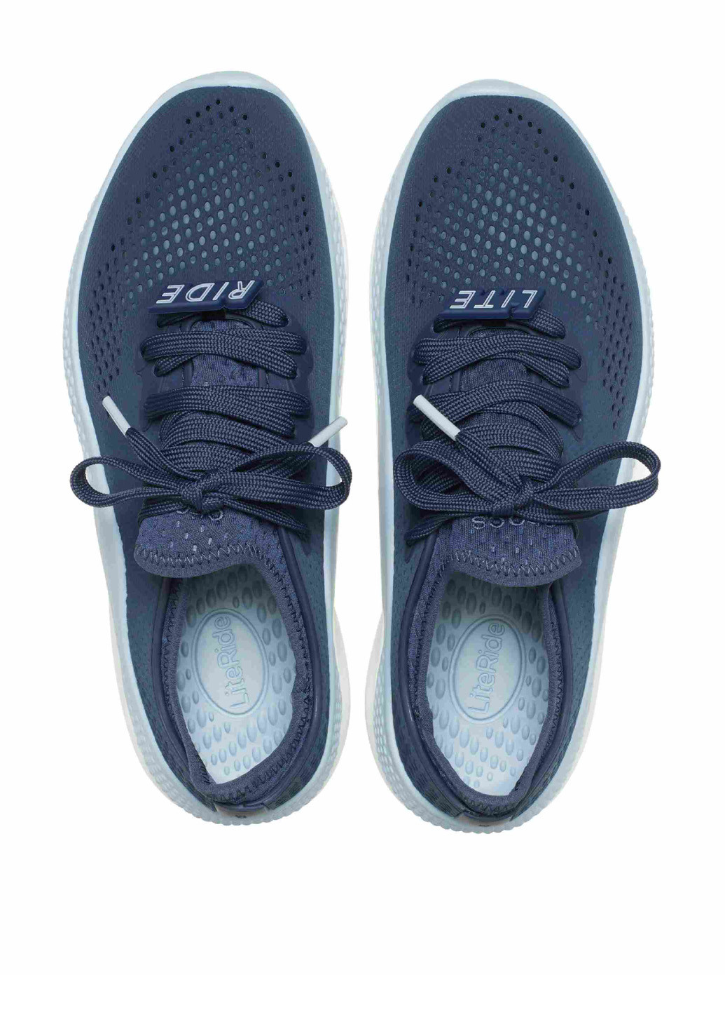 Кроссовки Crocs синие лето (298664669)