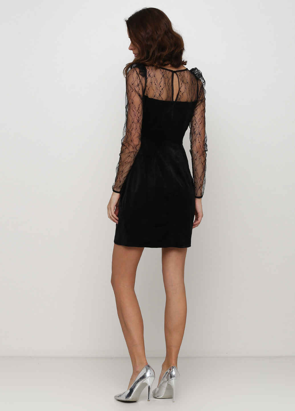 Чорна коктейльна сукня Gepur