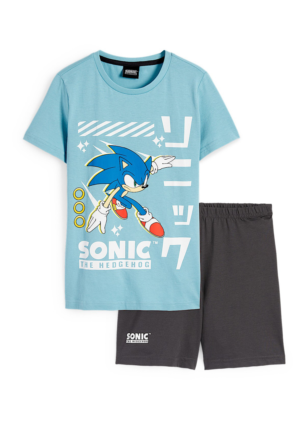 Комбинированная всесезон пижама (футболка, шорты) футболка + шорты C&A