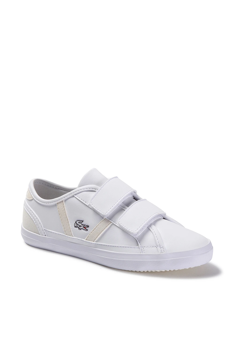 Белые кеды Lacoste