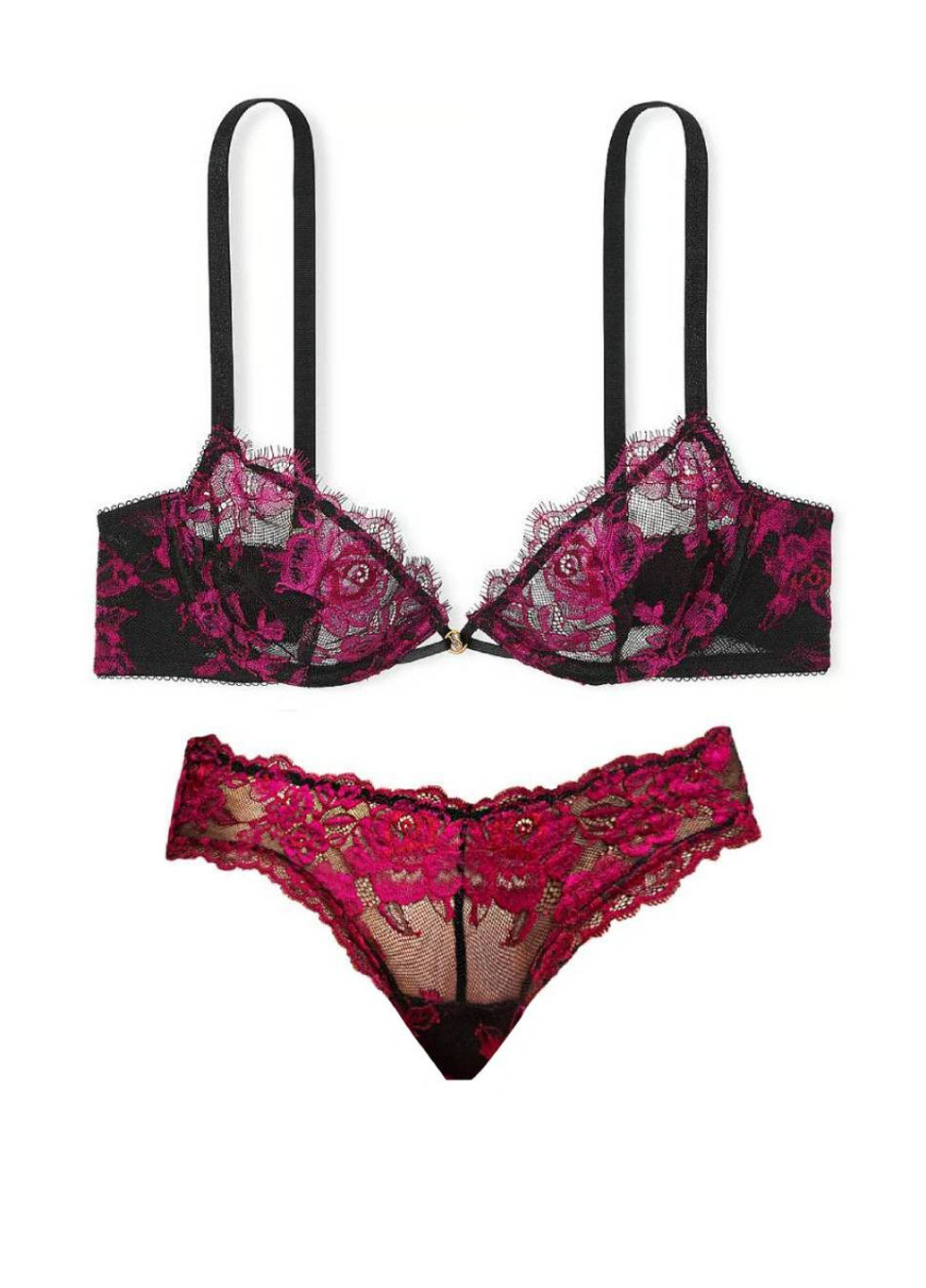 Комбінований демісезонний комплект (бюстгальтер, трусики) Victoria's Secret