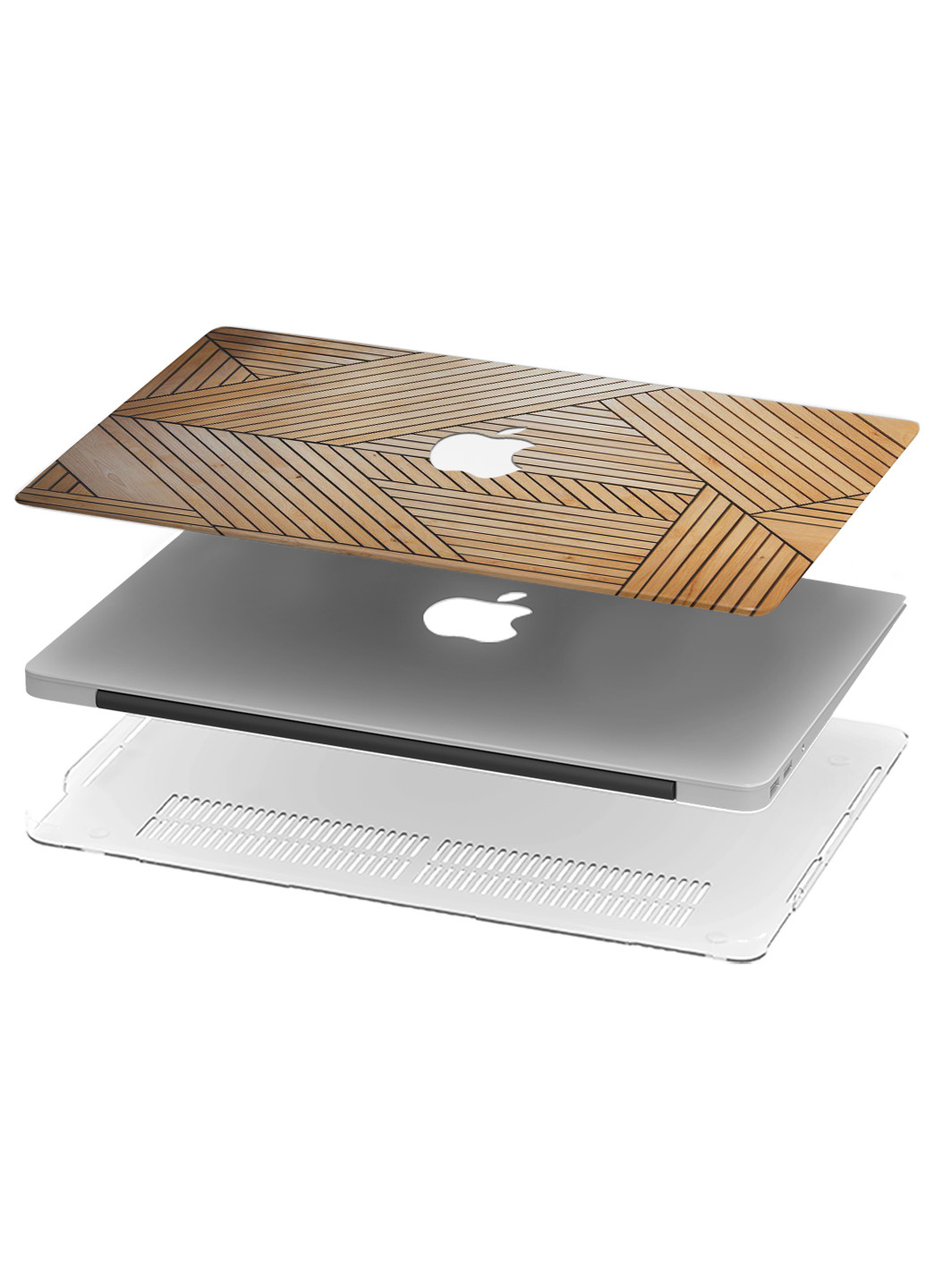 Чохол пластиковий для Apple MacBook Pro 13 A2289 / A2251 / A2338 Дерево (Wood) (9772-1836) MobiPrint (218528213)