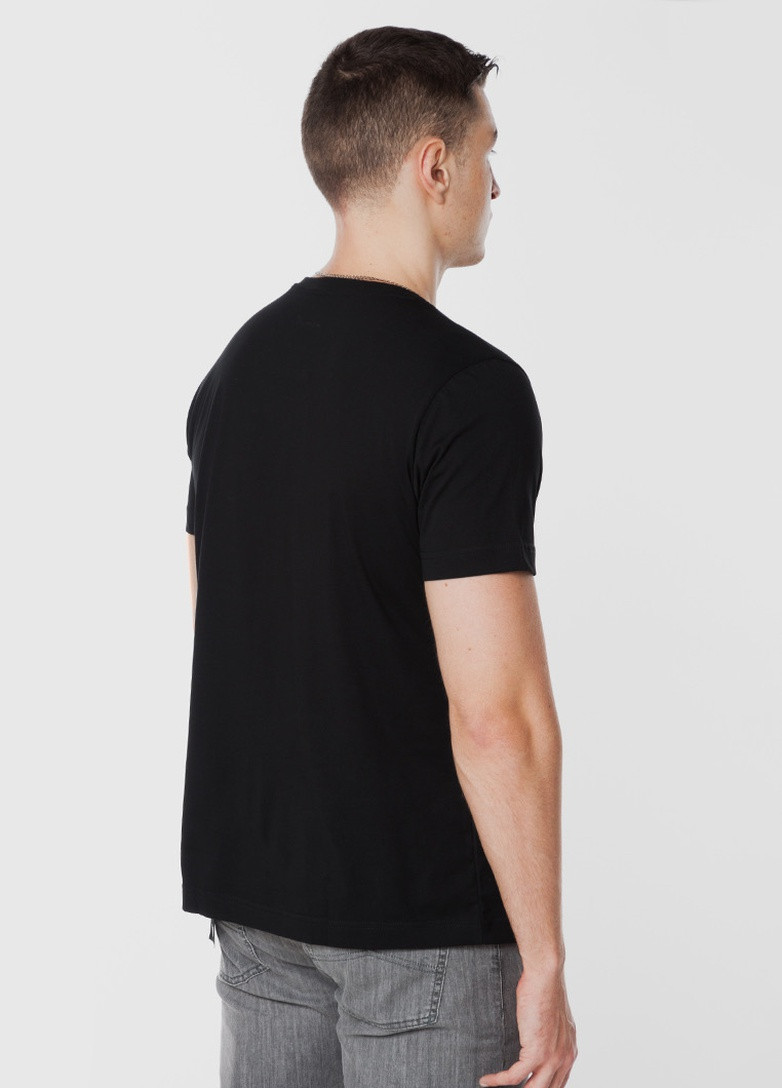 Черная футболка мужская Damien D53-XXL