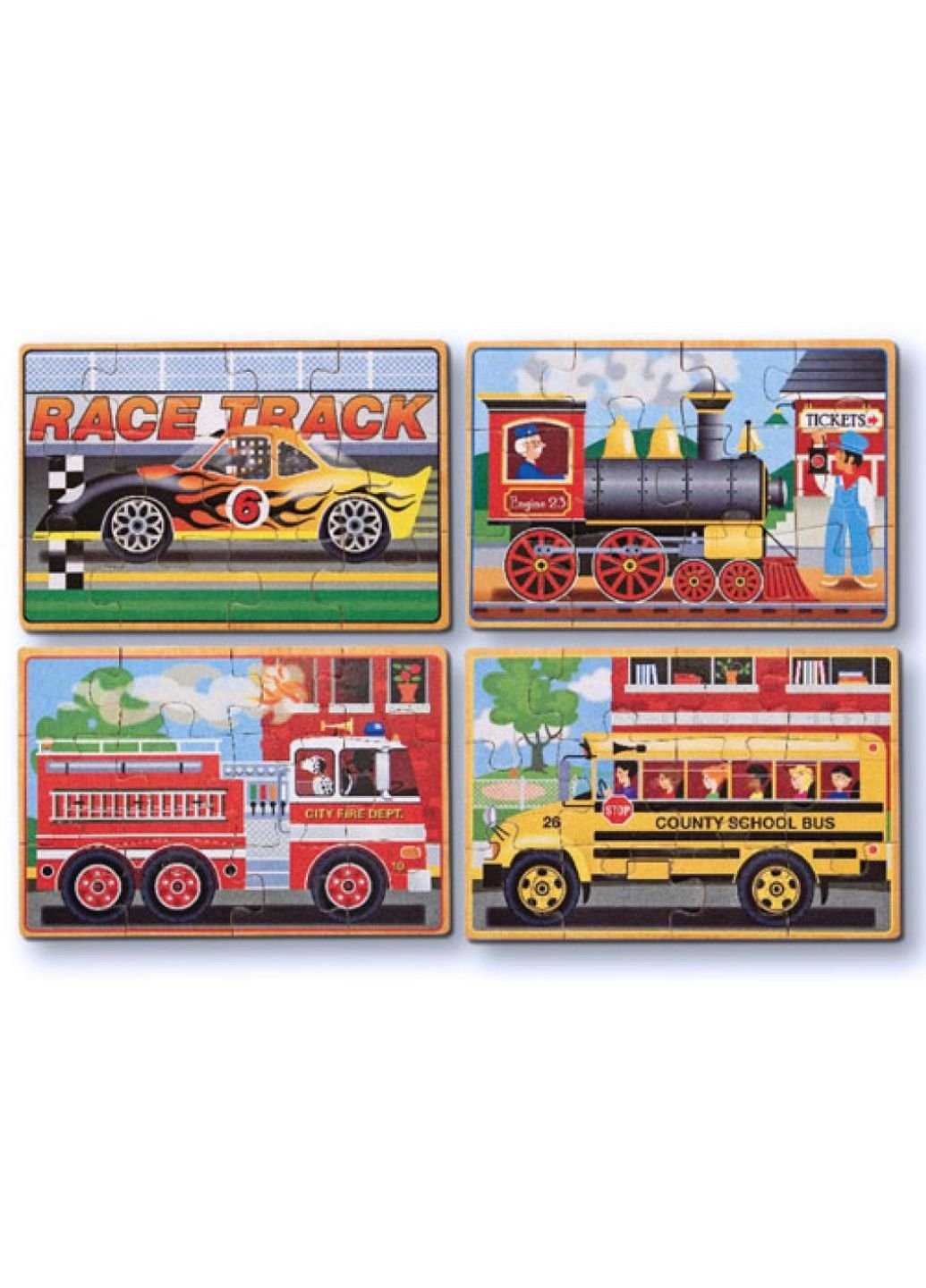 Пазл Машинки (MD3794) Melissa&Doug (249984639)