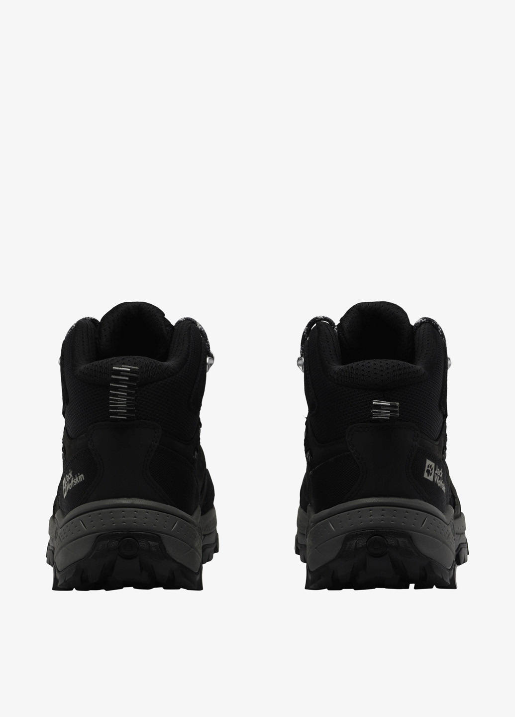 Черные осенние ботинки Jack Wolfskin