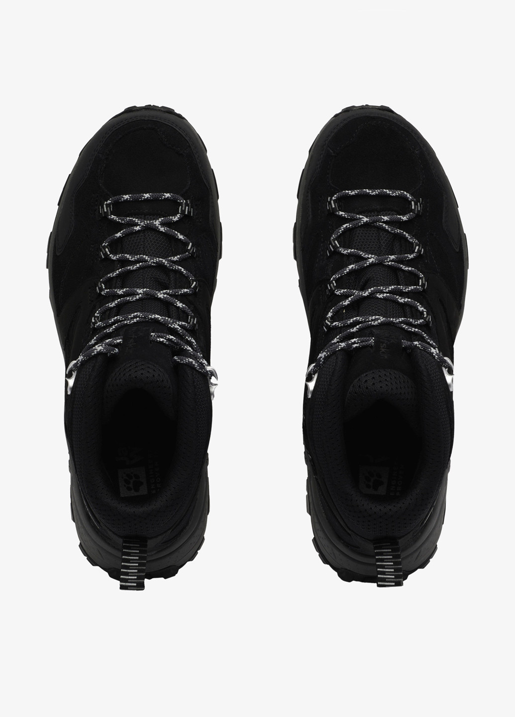 Черные осенние ботинки Jack Wolfskin