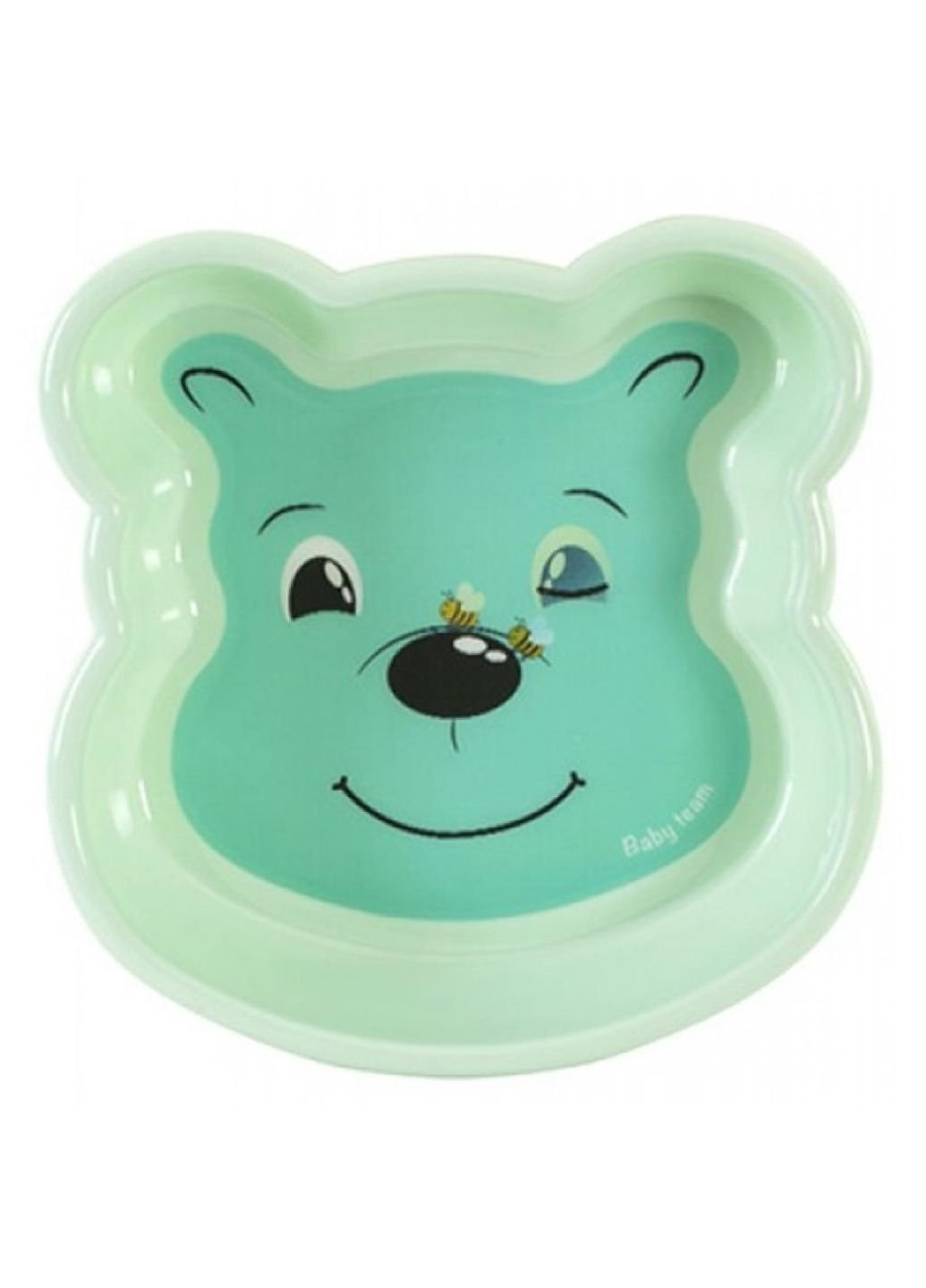 Набор детской посуды Тарелка Любимые зверушки Baby Team (252250003)