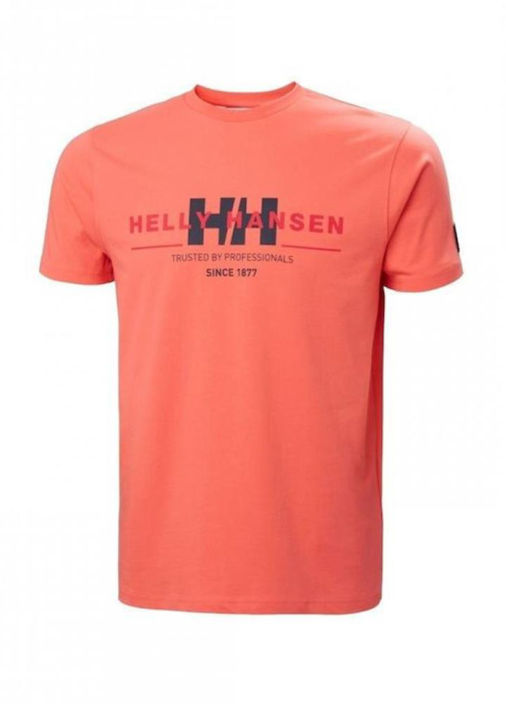Персиковая футболка 53763-284 Helly Hansen RWB Graphic T-Shirt