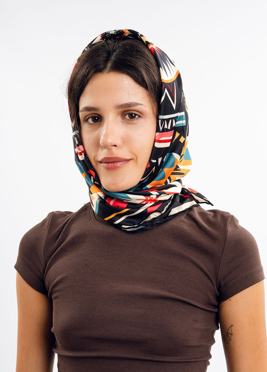 Платок, 90х90 см My Scarf (368110906)