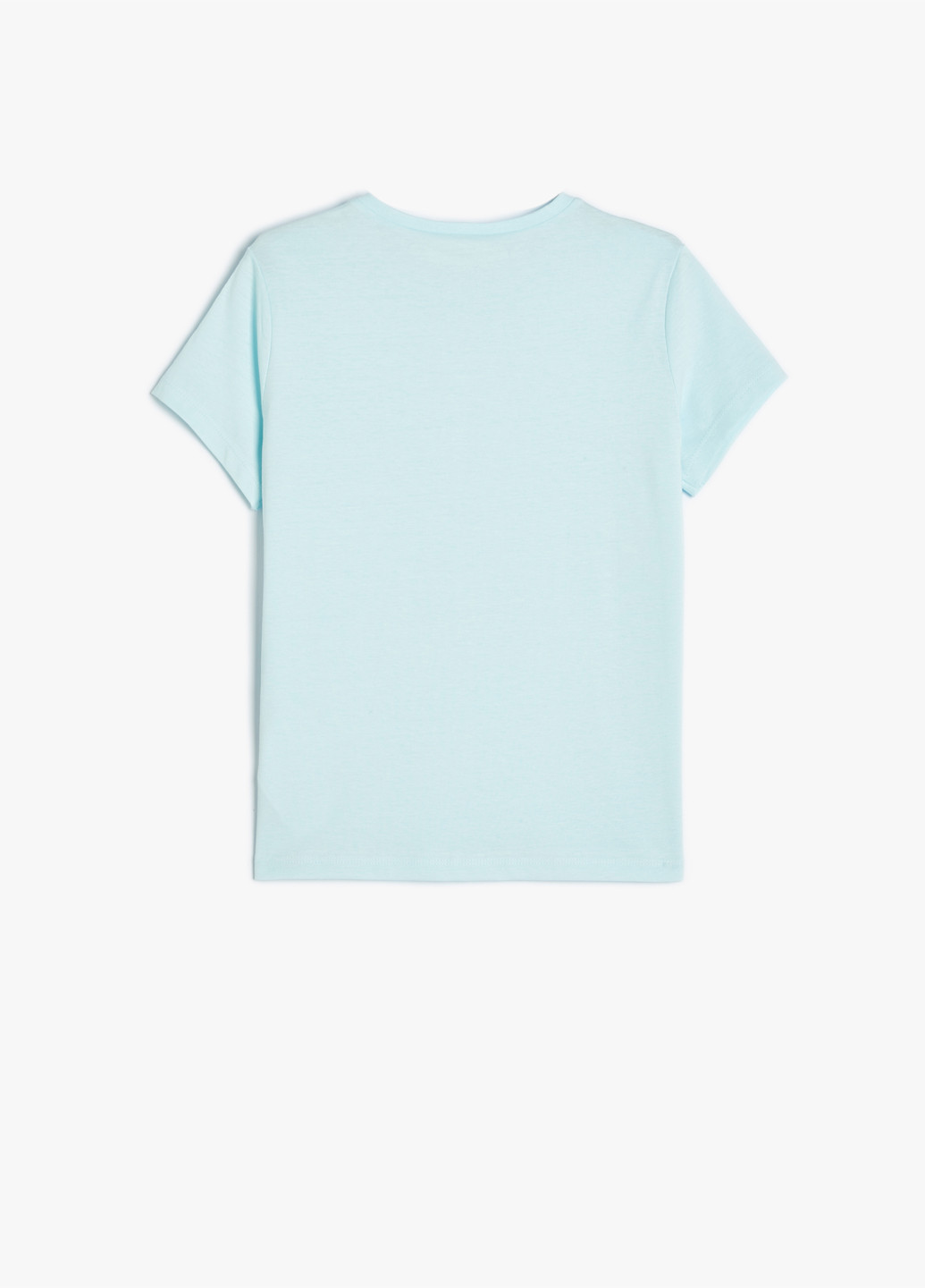 Светло-голубая летняя футболка KOTON
