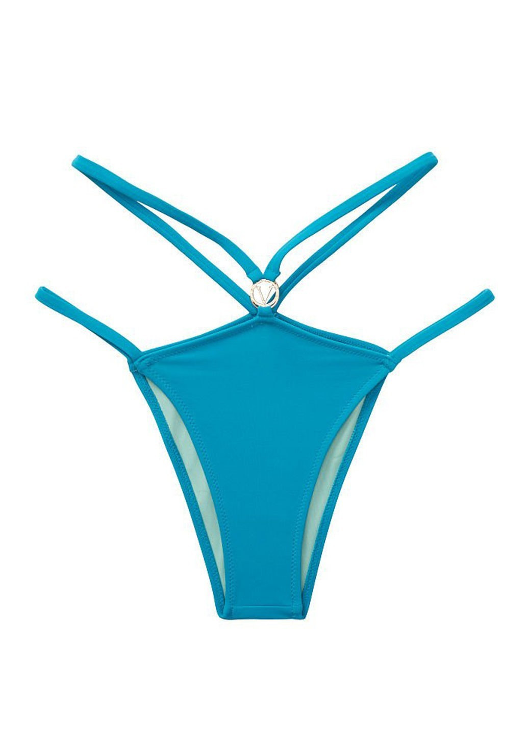 Голубой демисезонный купальник (лиф, трусики) раздельный Victoria's Secret