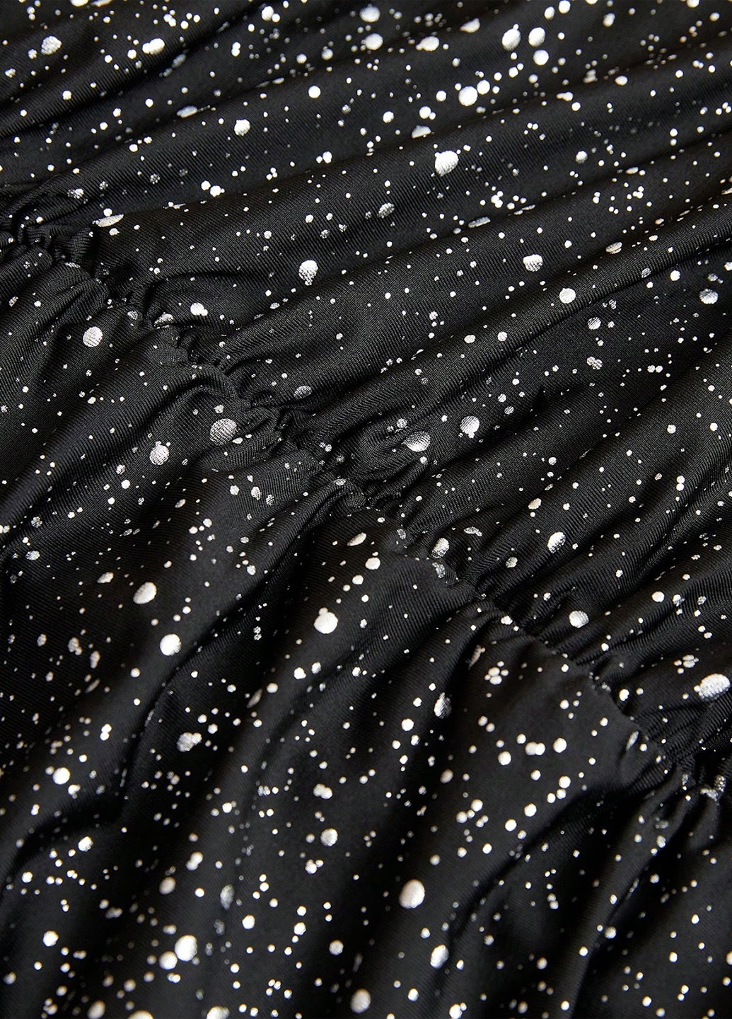 Черное коктейльное платье силуэтная SHEIN с узором «перец с солью»