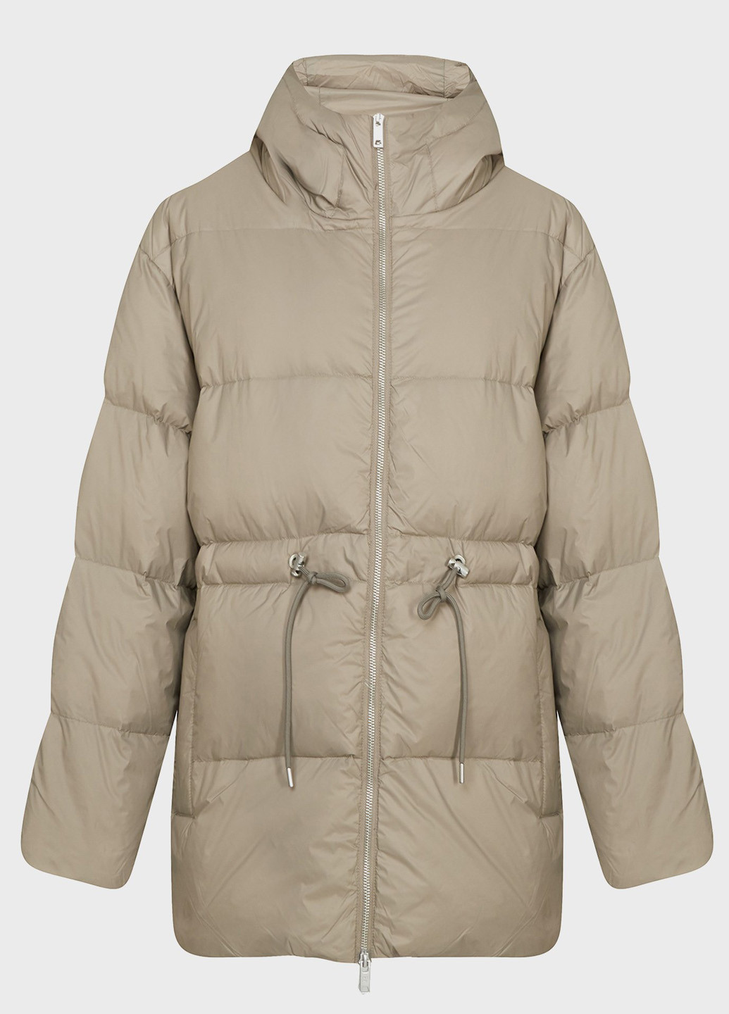 Серый зимний Пуховик PRPY