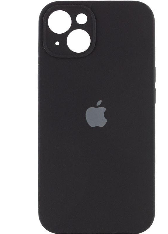 Силиконовый Чехол Накладка Закрытая Камера Silicone Case Full Camera Для iPhone 13 Black No Brand (254091433)