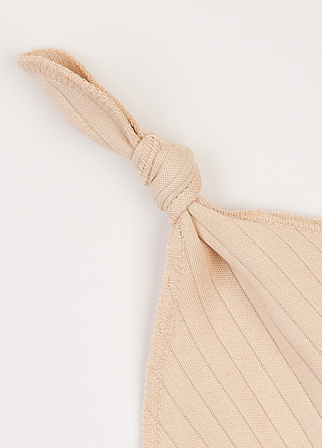 Бежевий демісезонний комплект (чоловічок, шапка) KRAKO