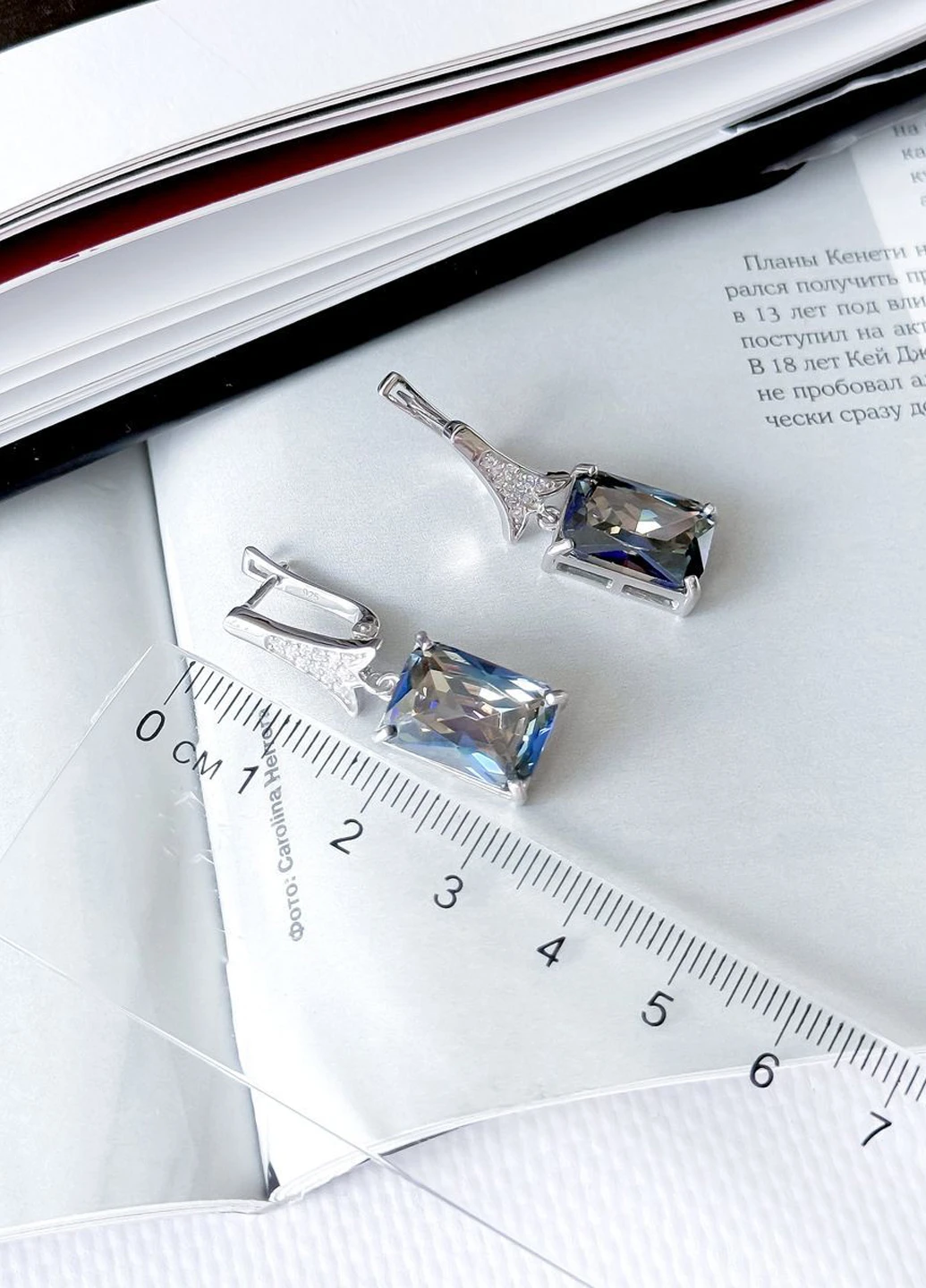 Сережки Silver Flame (301047966)