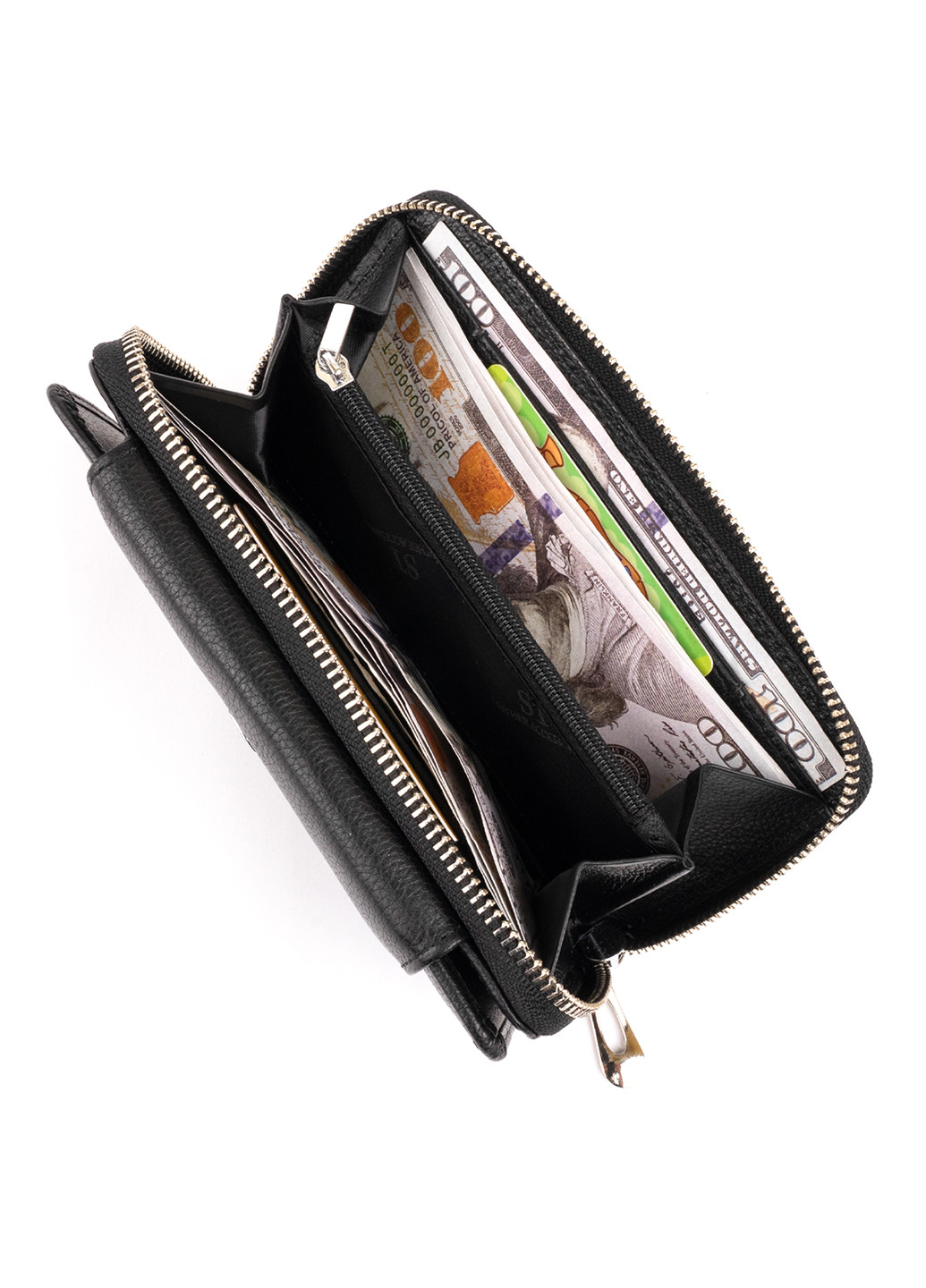 Женский кожаный кошелек 19х9,5х2,5 см st leather (252130306)