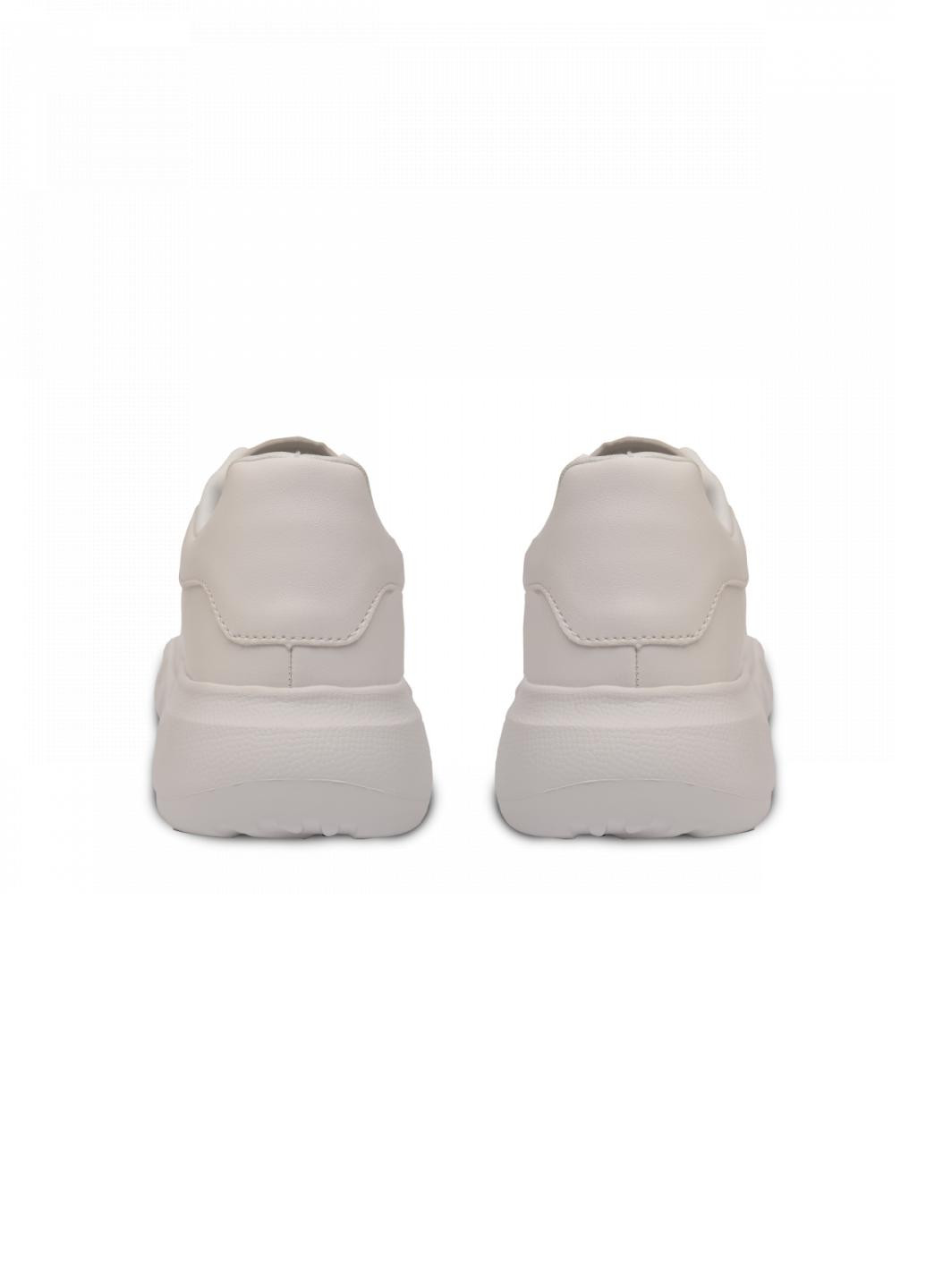 Белые демисезонные кроссовки женские 83982 No Brand