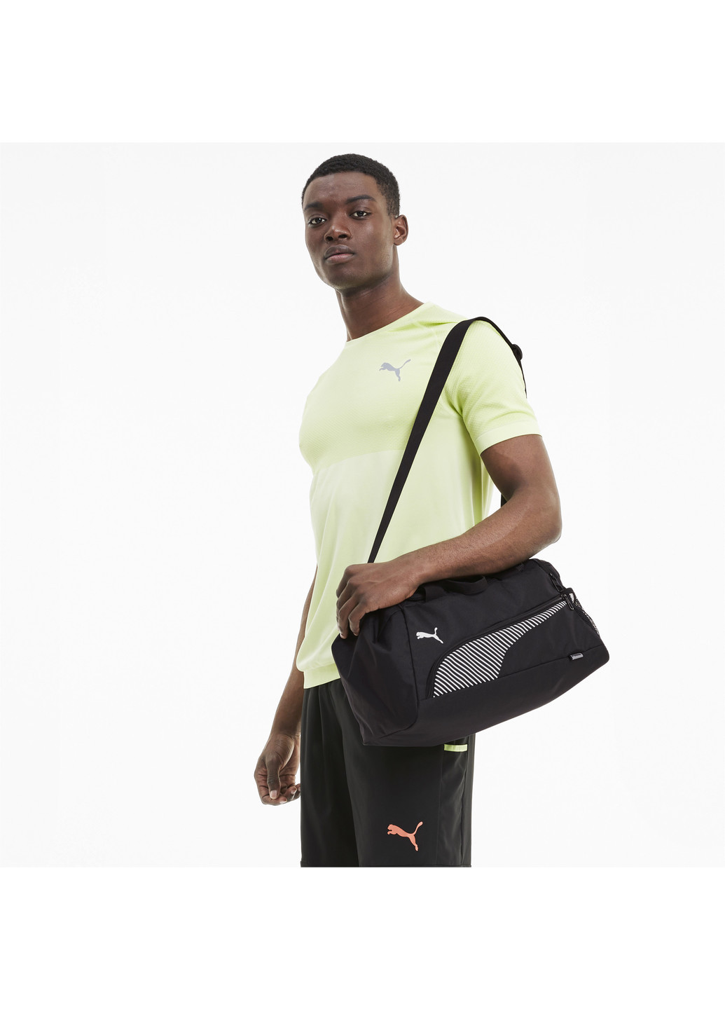 Сумка Puma Fundamentals Sports Bag XS чёрная спортивная