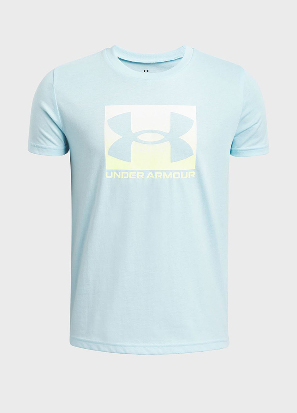 Светло-голубая летняя футболка Under Armour