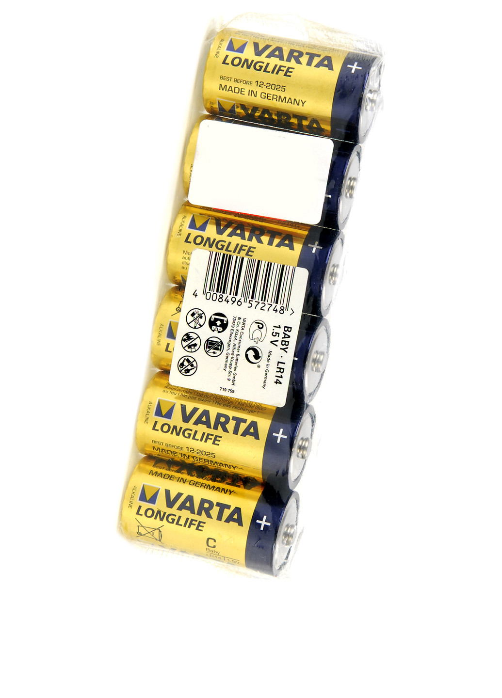 Набор батареек (6 шт.) Varta (179482071)