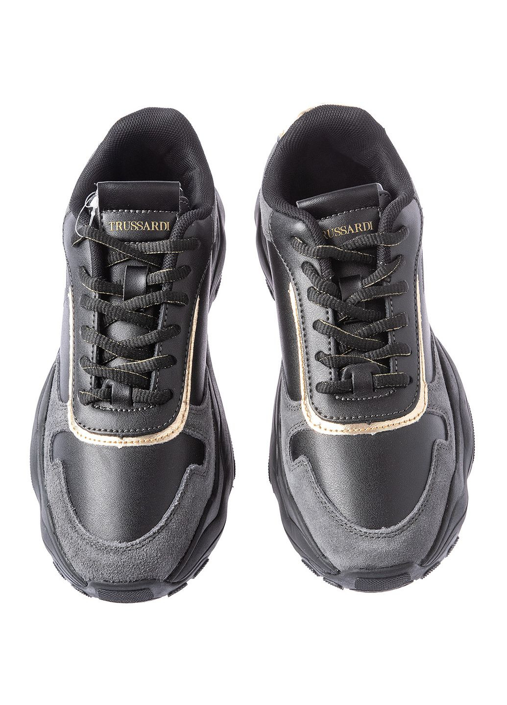 Кроссовки Trussardi Jeans чёрные демисезоны (250473341)