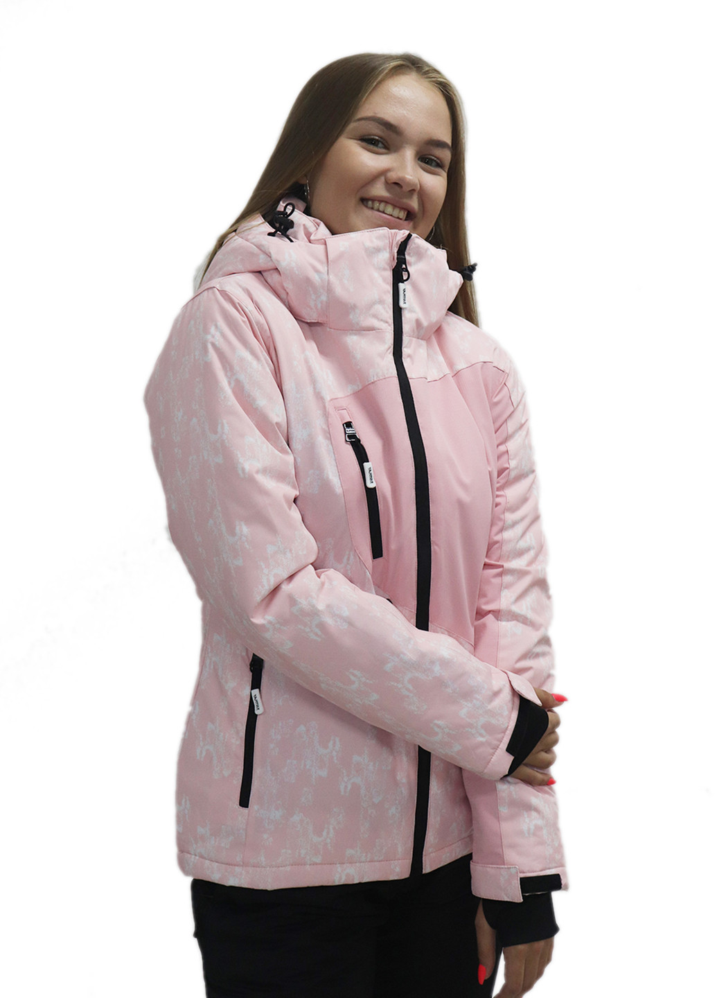 Светло-розовая демисезонная куртка лыжная Just Play