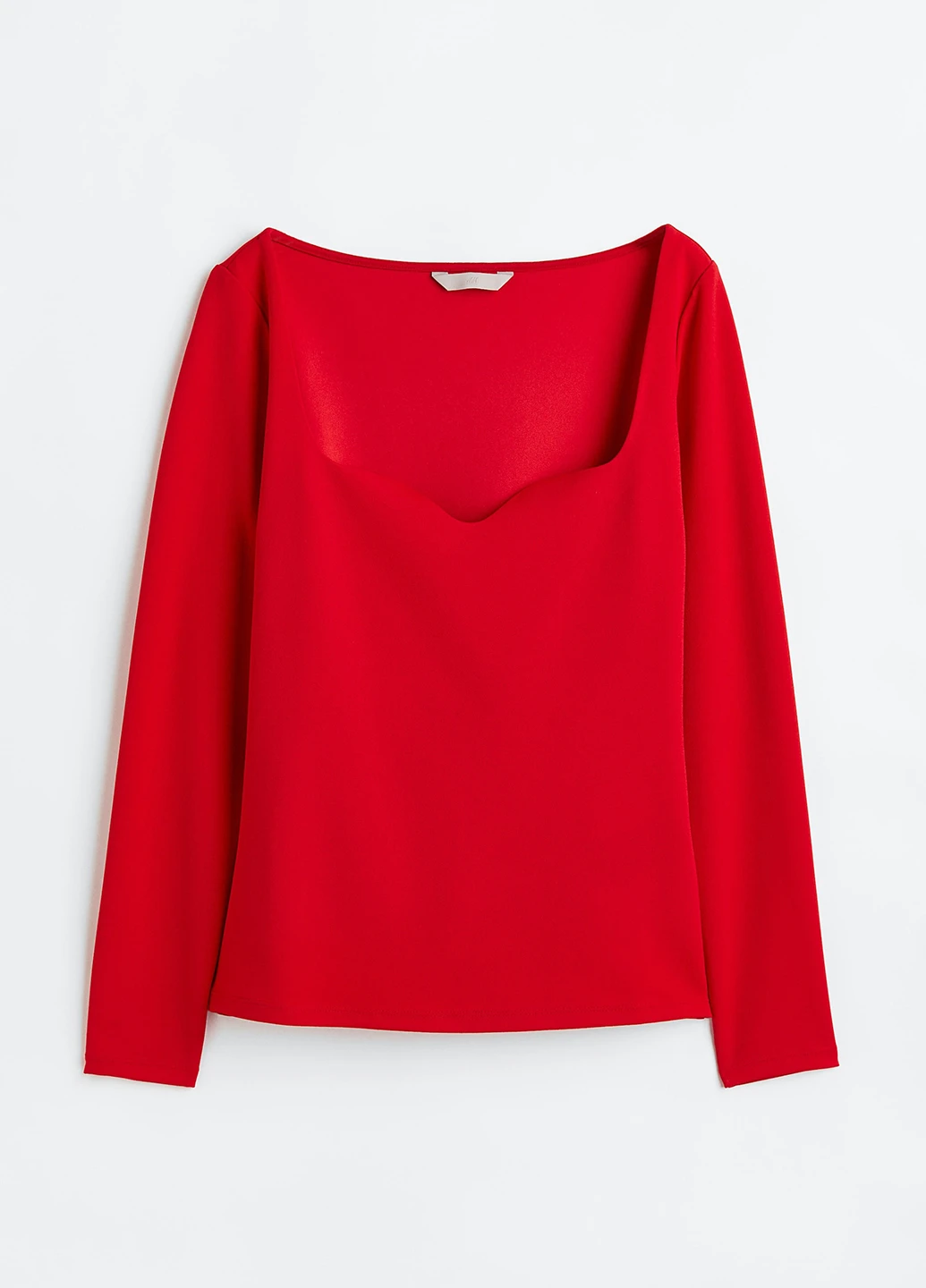 Красная блуза H&M