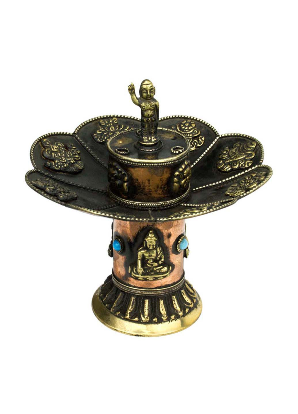 Подставка для благовоний Лотос Рождение Будды 12,6x12,6x12,8 No Brand (255621620)