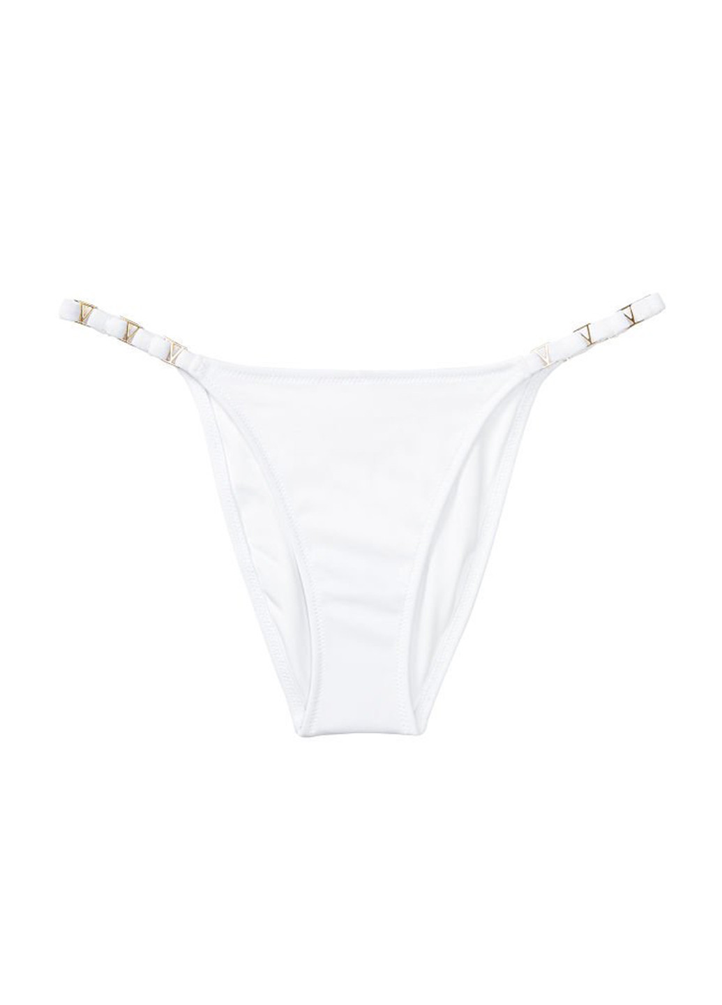 Белый летний купальник (лиф, трусики) раздельный Victoria's Secret