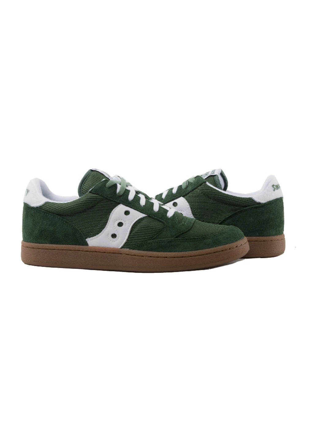 Зеленые демисезонные кроссовки jazz court Saucony