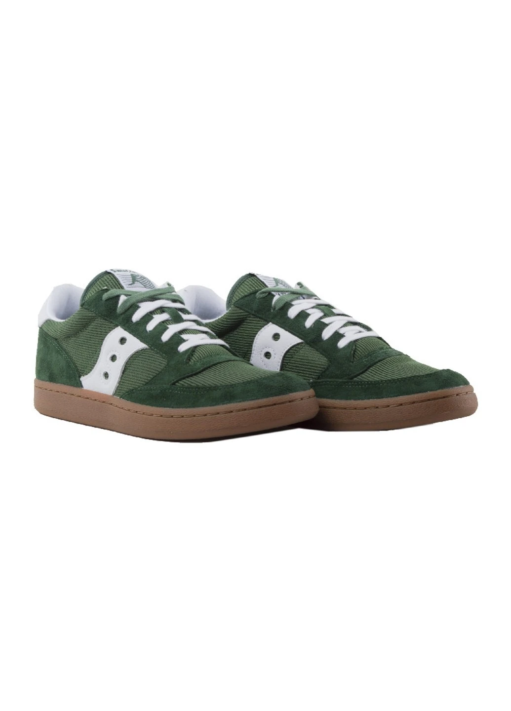 Зеленые демисезонные кроссовки jazz court Saucony