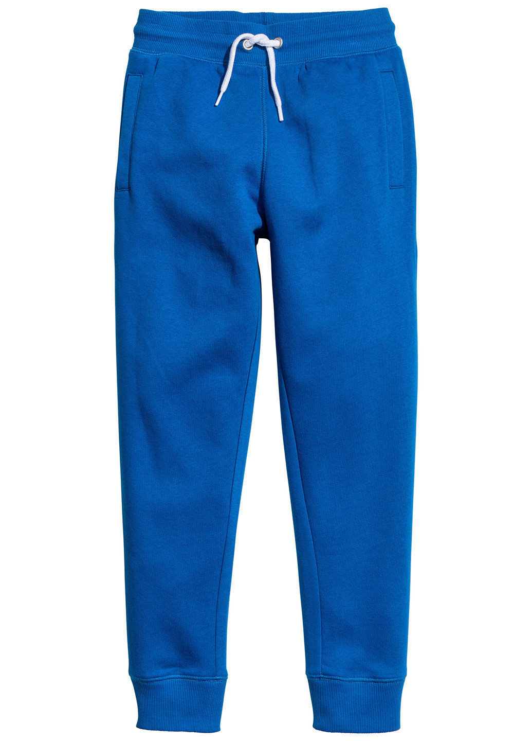 Штани H&M прямі сині спортивні