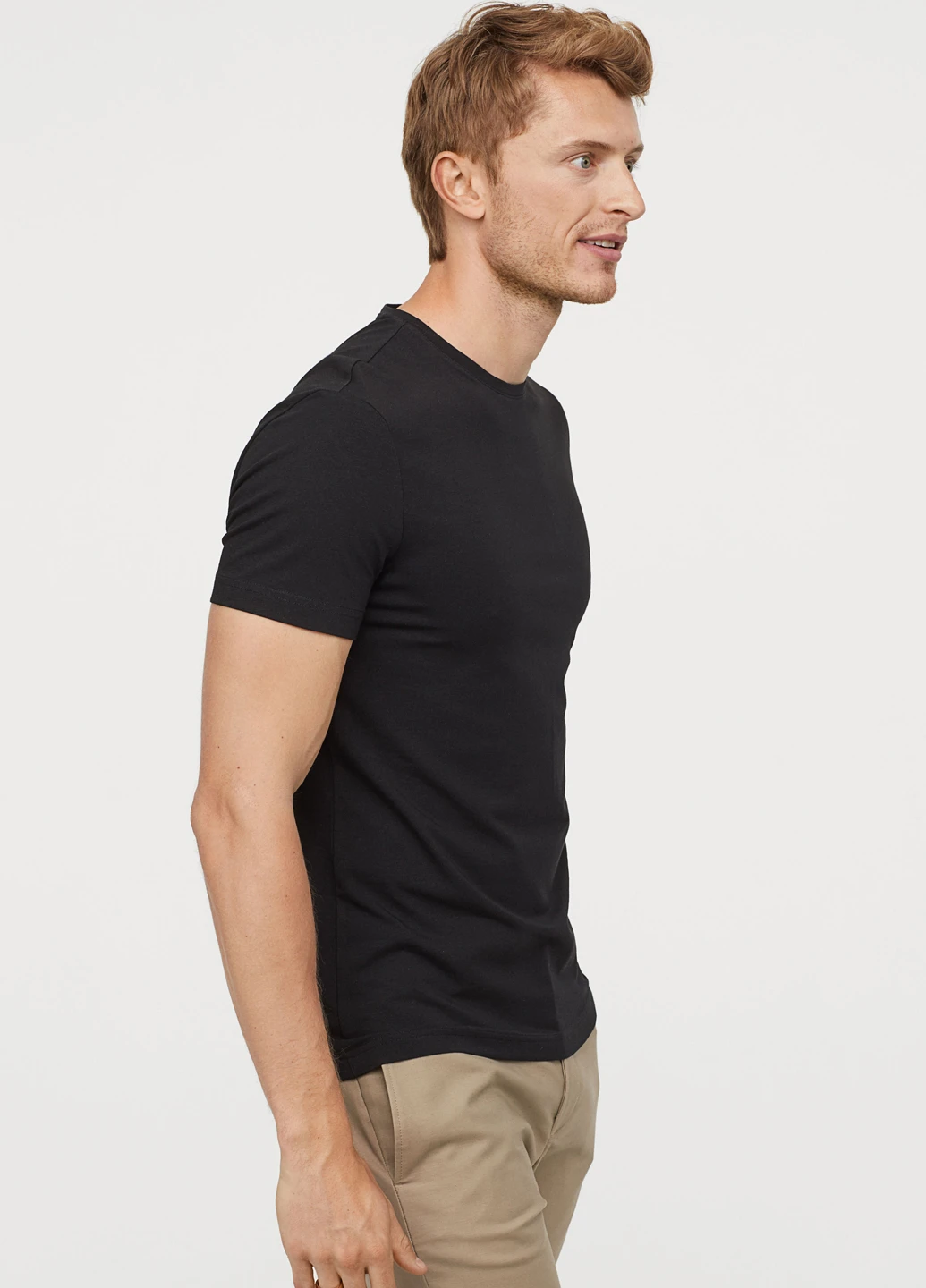 Чорна футболка H&M