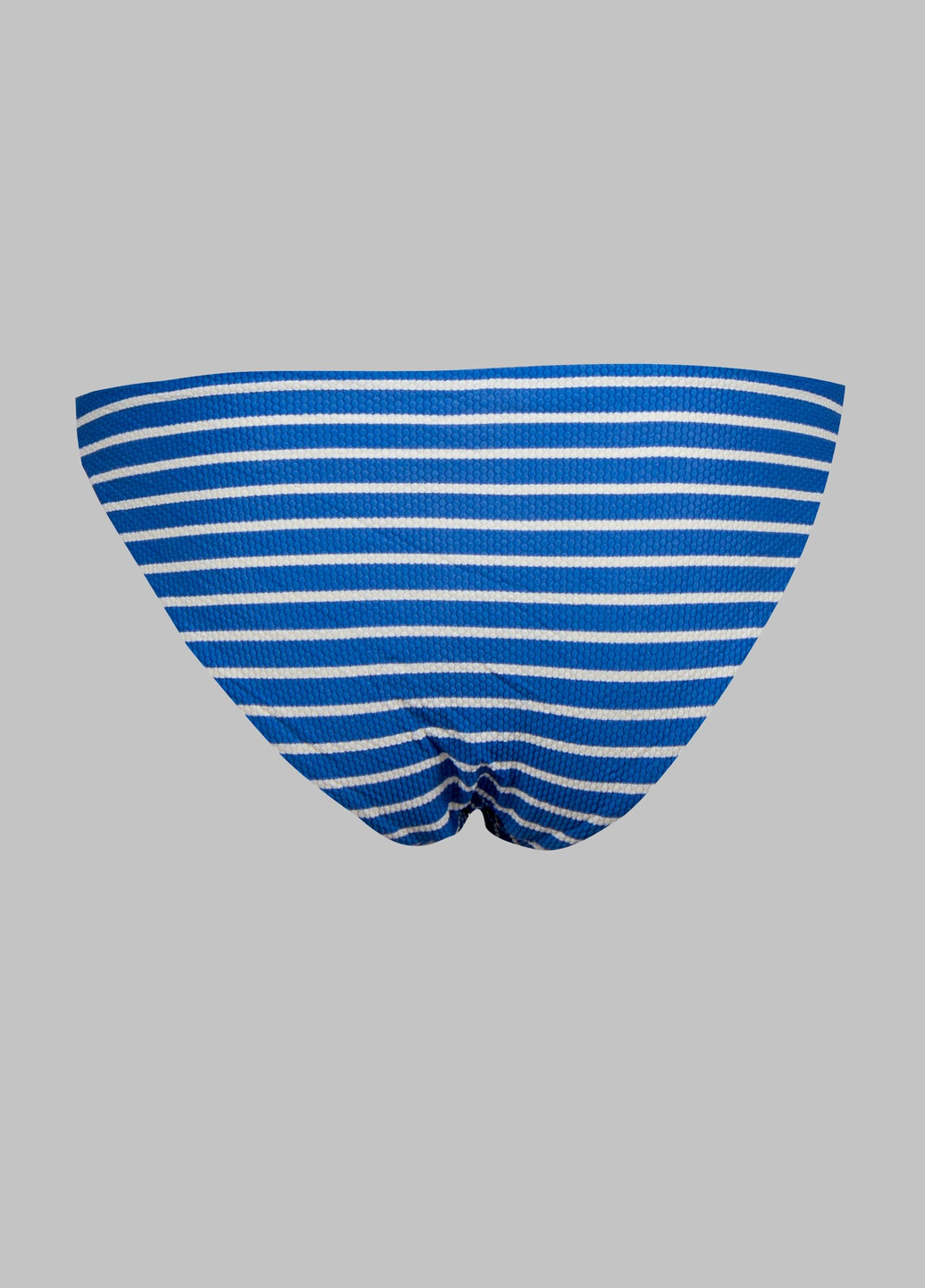 Синие купальные трусики-плавки в полоску H&M