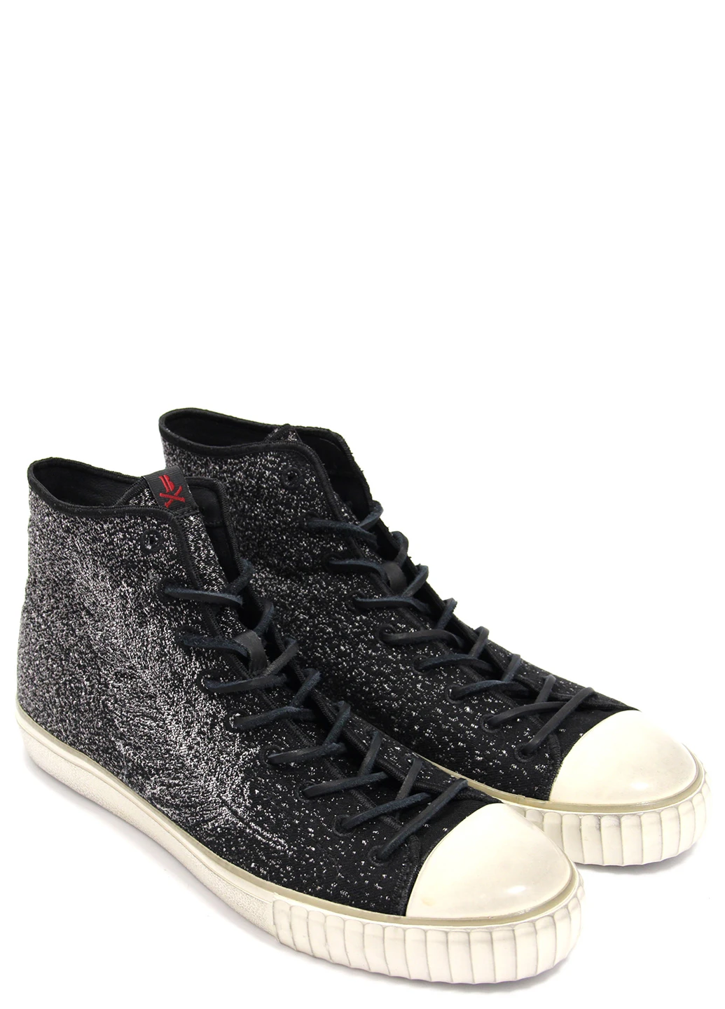 Чорні чоловічі кеди jacquard John Varvatos
