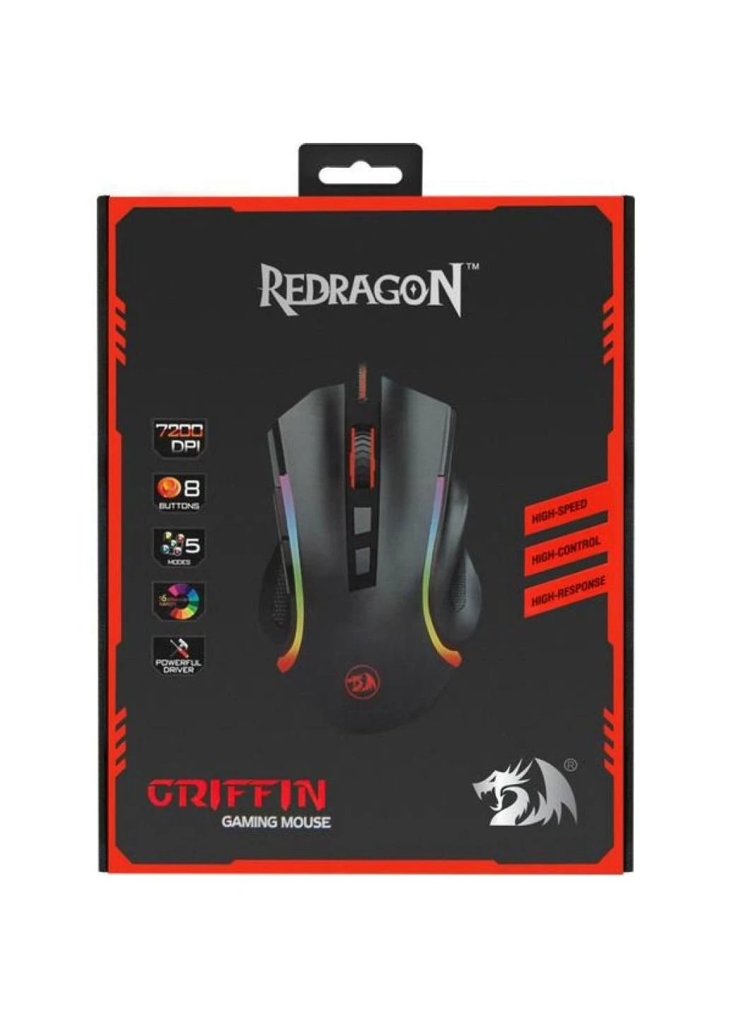 Мишка Griffin Black (75093) Redragon (253547285)