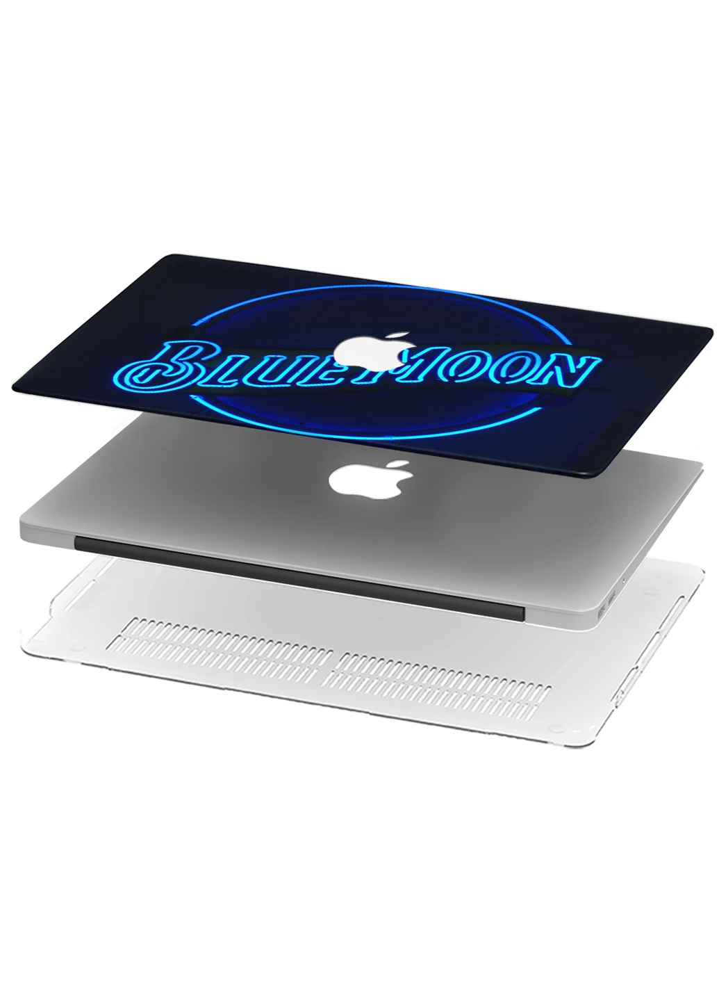 Чехол пластиковый для Apple MacBook Pro Retina 13 A1502 / А1425 Голубая луна (Blue Moon) (6352-2105) MobiPrint (218539146)
