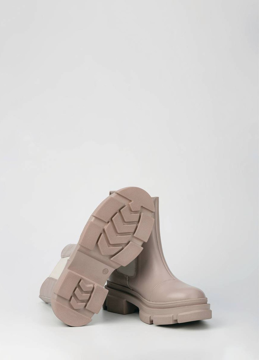 Зимние ботинки челси из натуральной кожи romashka Ромашка