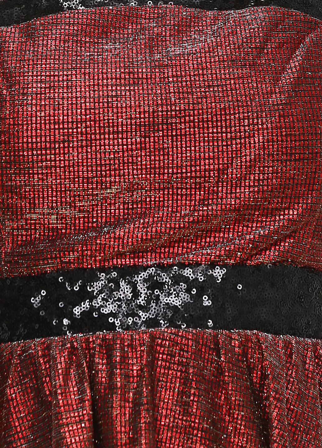 Красное кэжуал платье клеш Sassofono однотонное