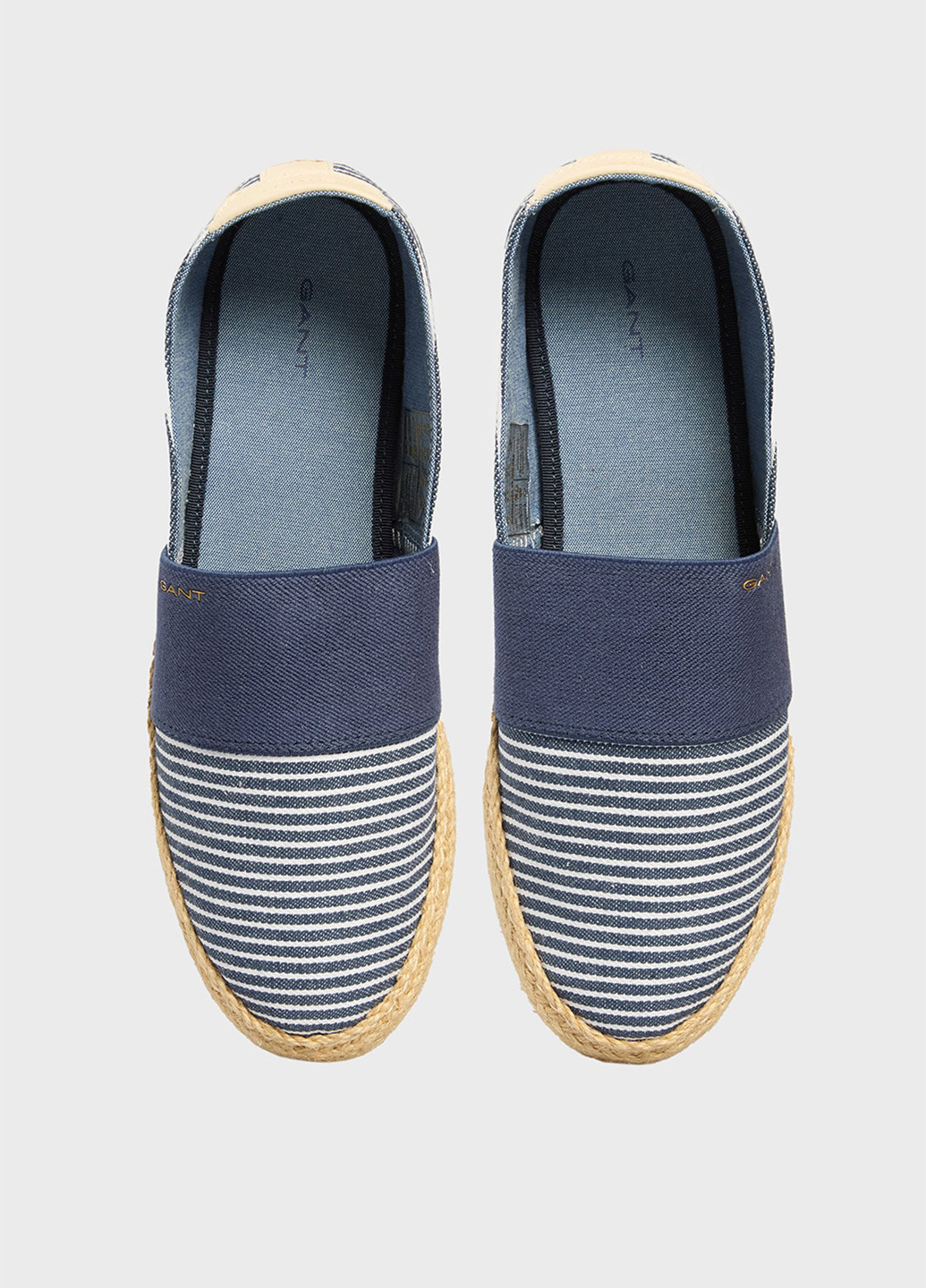 Синие эспадрильи Gant полоска логотип (347228320)