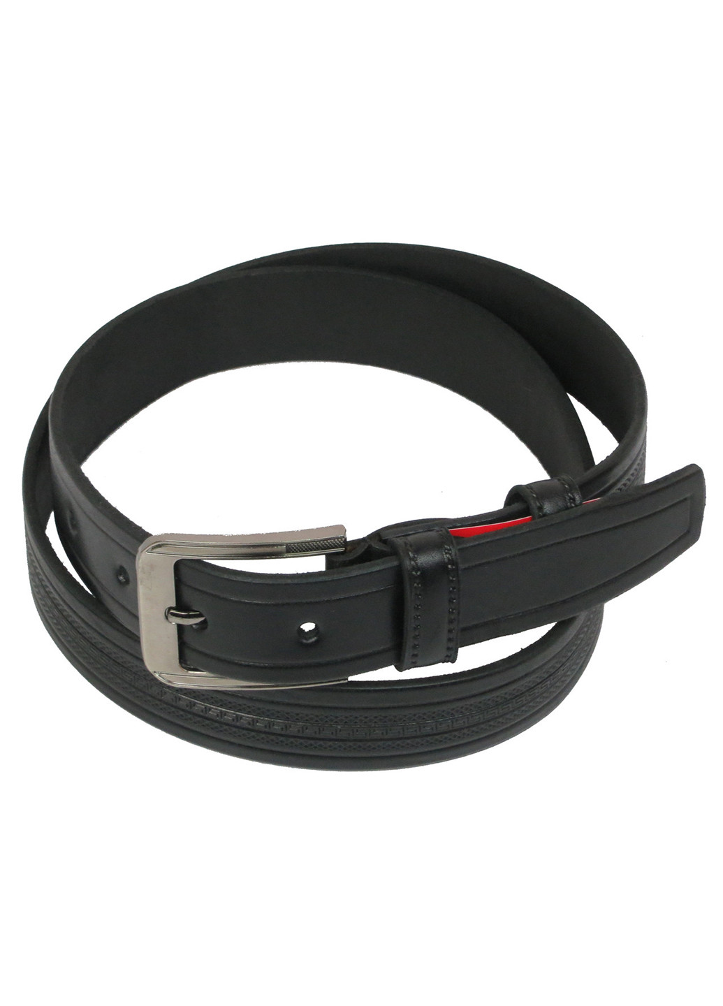 Мужской кожаный ремень 111-131х3,5 см Skipper (252412280)