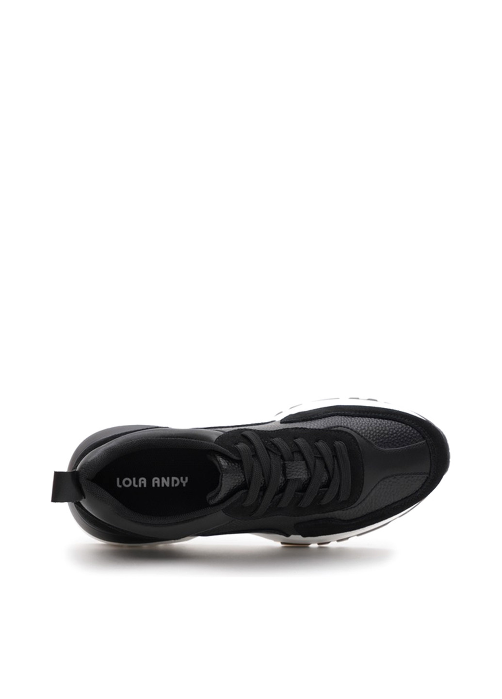 Кроссовки Lola Andy чёрные демисезоны (358499466)