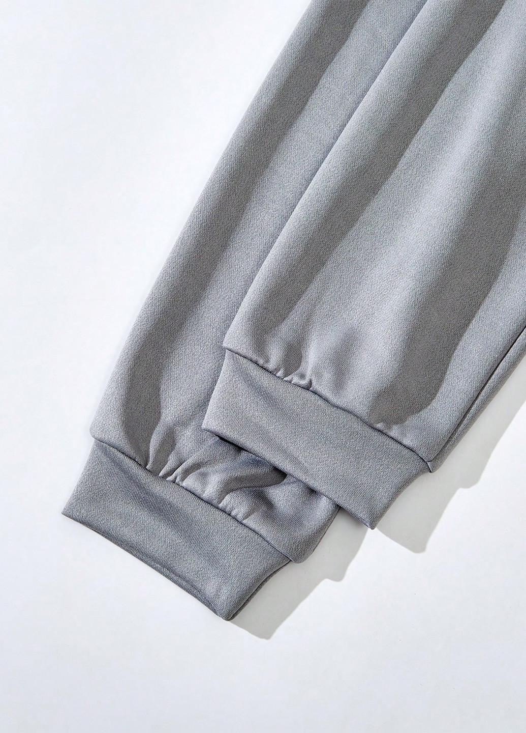 Серые кэжуал, спортивные демисезонные джоггеры брюки SHEIN