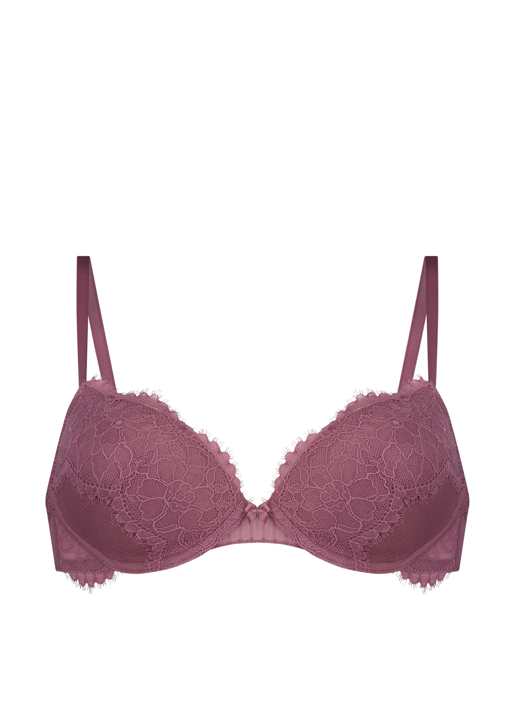 Бузковий бюстгальтер Hunkemoller з кісточками поліамід