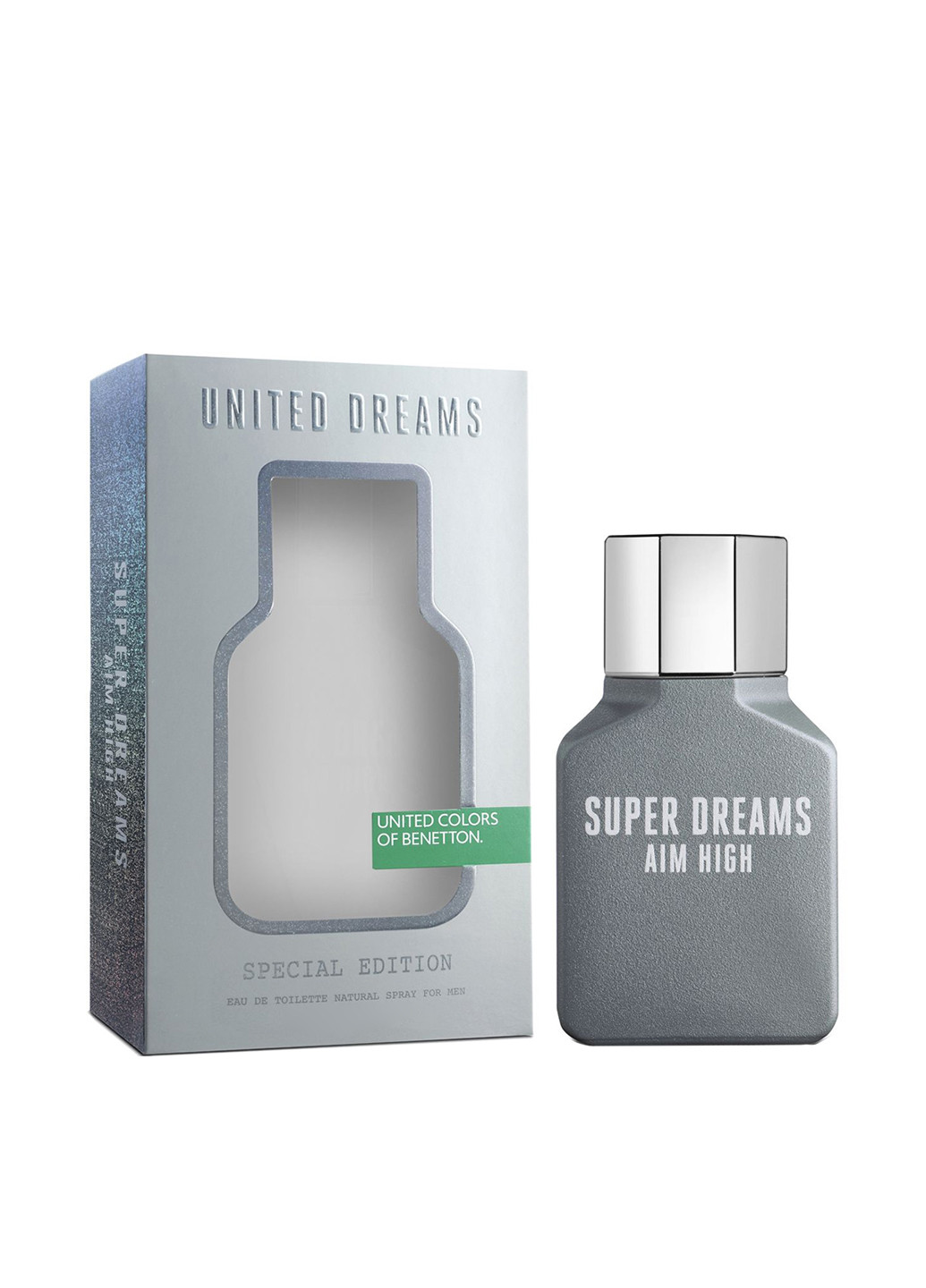 Туалетна вода United Dreams Super Dreams Aim High, 100 мл United Colors of Benetton (117246090)