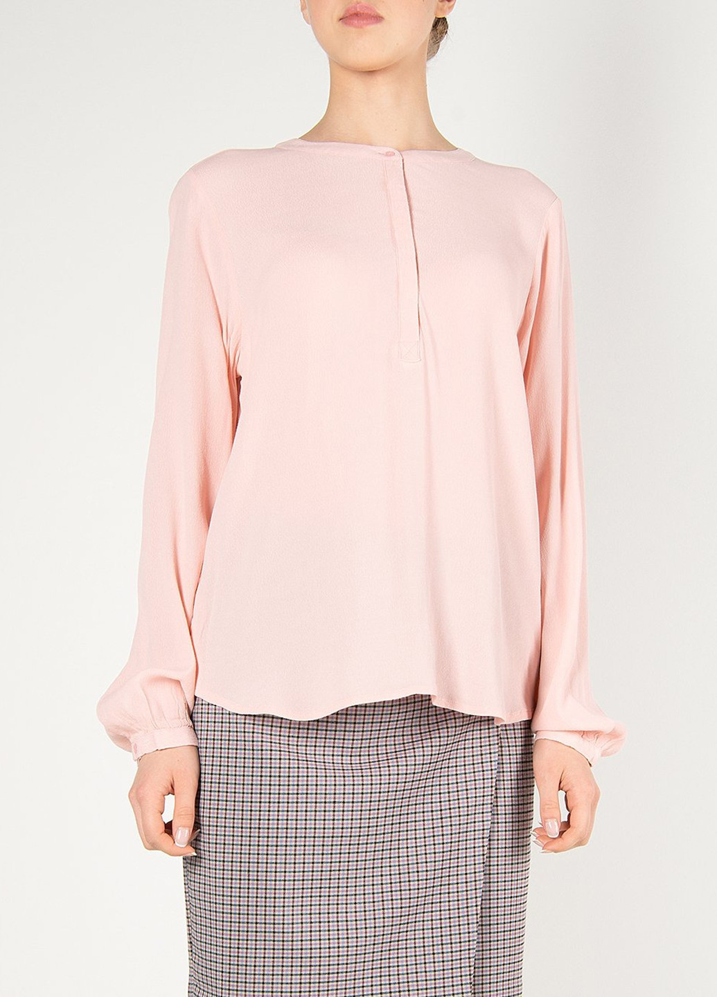 Светло-розовая блуза Tom Tailor